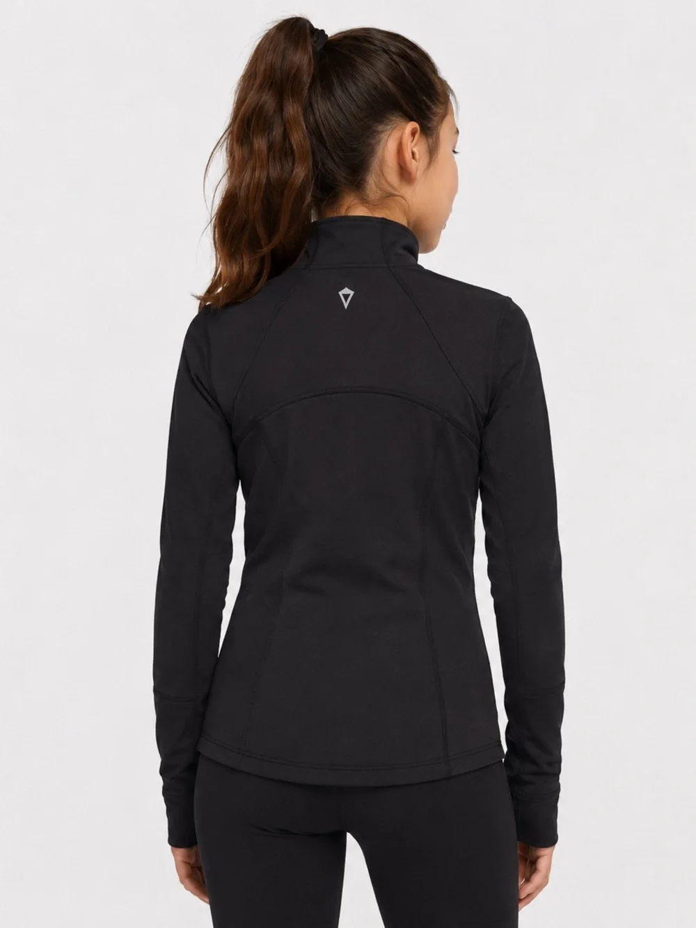 Ivivva by Lululemon Black Define Jacket Kids 10 Fits Adult 2 🖤🍋✨
